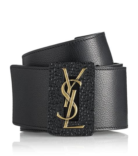 ysl monogram belt women's